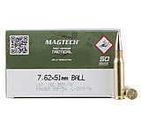 Image of Magtech 7.62X51 M80 147 Grain Ball Brass Cased Rifle Ammunition