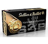 Image of Sellier &amp; Bellot 9mm Luger 124 Grain Jacketed Hollow Point Brass Cased Pistol Ammunition