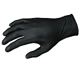 Image of MCR Safety NitriShield with Grippaz Technology Disposable Nitrile Gloves, Powder Free Industrial Food Service Grade, 9.5in Length, 6 mil Thickness
