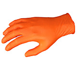Image of MCR Safety NitriShield with Grippaz Technology Disposable Nitrile Gloves, Powder Free Industrial Food Service Grade, 9.5in Length, 6 mil Thickness
