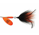 Image of Mepps Magnum Musky Killer Fishing Lure 1-1/4oz. - Hot Orange/Black Orange Tail