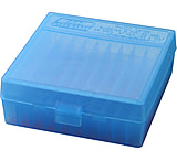 Image of MTM 100 Round 44 Magnum/45 Long Colt Blue Pistol Ammo Box P1004424