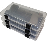 Image of Mtm In-safe Handgun Storage Case 12&quot; Clear Smoke 3-pack
