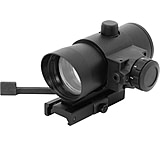 Image of NcSTAR 1x40 Red Dot Sight w/ Built in Red Laser-QR Weaver Mount