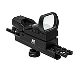 Image of NcSTAR AR Combo/Carry Handle Adapter/Red And Green Reflex Sight w/ 4 Reticles