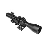 Image of NcSTAR Full Size 4-16X44 Rifle Scope with Cantilever Scope Mount