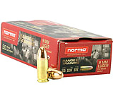 Norma Range Training FMJ 9mm Luger 115 Grain Full Metal Jacket Brass Cased Centerfire Pistol Ammunition, 50, FMJ