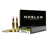 Nosler .223 Remington 55 Grain E-Tip Lead-Free Brass Cased Centerfire Rifle Ammunition
