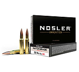 Image of Nosler Match Grade .308 Winchester 155 Grain Custom Competition Brass Cased Centerfire Rifle Ammunition