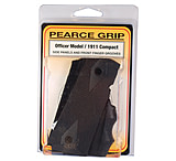 Image of  Pearce Handgun Grip 1911 Compact Rubber Side with Finger Groove PMG-OM