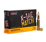 PMC Ammunition X-Tac Match .308 Winchester 168 Grain Open Tip Match Brass Cased Rifle Ammo, 20 Rounds, 308XM