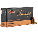 Image of PMC Ammunition Bronze .32 ACP 71 Grain Full Metal Jacket Brass Cased Pistol Ammunition