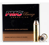 Image of PMC Ammunition Bronze .44 Remington Magnum 180 Grain Jacketed Hollow Point Brass Cased Pistol Ammunition