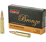 Image of PMC Bronze .223 Remington 55 Grain FMJ Boat Tail Ammunition