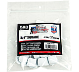 Image of Pro-Shot Cotton Flannel Patches .17-.22 Rimfire .75 Inches Square