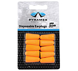 Image of Pyramex DP1000 Uncorded Taper Fit Disposable Ear Plugs 5 Pair Per Card PYDP1000