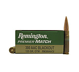 Image of Remington Premier Match .300 AAC Blackout 125 Grain Sierra MatchKing Open Tip Match Centerfire Rifle Ammunition