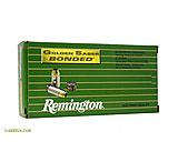 Image of Remington Premier Golden Saber .357 Magnum Bonded Brass Jacketed Hollow Point Nickel-Plated Brass Cased Pistol Ammunition