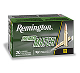 Image of Remington Premier Match .223 77 Grain Sierra MatchKing Boat-Tail Hollow Point Centerfire Rifle Ammunition
