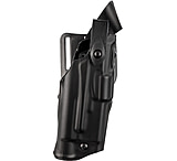 Image of Safariland Model 6360 ALS/SLS Mid-Ride Level-III Duty Holster for Glock w/ Rail Mounted Light, Left Hand