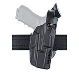 Safariland Model 7362 7TS ALS Hi-Ride Level-III Duty Glock Holster, Glock 31/Glock 17/Glock 22, Right Hand, STX Plain, Black, 7362-835-411