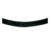 Image of Safariland Suede Lined Contour Belt w/ Buckle, 2.25&quot; with Velcro - Hi Gloss Black