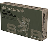 Image of Sellier &amp; Bellot 300 Blackout 147 Grain Full Metal Jacket Rifle Ammunition