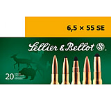 Image of Sellier &amp; Bellot 6.5x55 SE 140 Grain Full Metal Jacket Rifle Ammunition