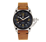 Image of Shield Pascal Leather-Band Men's Diver Watch