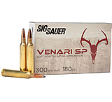 Image of SIG SAUER Venari .300 Winchester 180 Grain Soft Point Brass Cased Rifle Ammunition