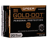 Image of Speer Gold Dot 10mm Auto 200 Grain Gold Dot Hollow Point Centerfire Pistol Ammunition