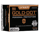 Image of Speer Gold Dot .357 Magnum 125 Grain Gold Dot Hollow Point Centerfire Pistol Ammunition