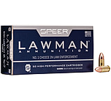 Speer Lawman Handgun CleanFire Training 9 mm Luger 124 Grain Total Metal Jacket Centerfire Pistol Ammunition