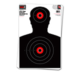 Image of Thompson Target HALO Life-Size Silhouette Reactive Splatter Shooting Targets 12.5x19