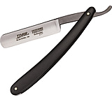 Image of Timor Straight Razor Black Slim Fold Knife