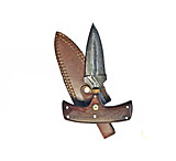 Image of Titan International Knives Damascus Full Damascus Handle Push Dagger