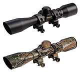 Image of TruGlo 4x32 Crossbow Rifle Scope with Rings TG8504B3 - TG8504C3