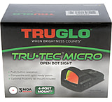 TruGlo Remington Shotgun Rec Mount W/tru-tec Red Dot Sight, Black, 3 MOA, TG-TG8100B3