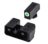 Image of TruGlo Tritium Pro Green Sight Set for Glock Low