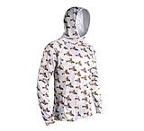 Image of Trxstle Bucking Brown Sun Hoody - Men's