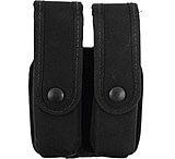 Uncle Mike's Fitted Pistol Magazine Cases, Double w/Flaps for Single Row Mags, 88371