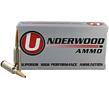 Image of Underwood Ammo .224 Valkyrie 72 Grain Solid Monolithic Hollow Point Nickel Plated Brass Cased Rifle Ammunition