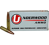 Image of Underwood Ammo .300 AAC Blackout 115 Grain Solid Monolithic Hollow Point Nickel Plated Brass Cased Rifle Ammunition