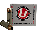 Image of Underwood Ammo .44 Remington Magnum 180 Grain Jacketed Hollow Point Nickel Plated Brass Cased Pistol Ammunition