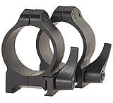 Image of Warne Quick Detach High Scope Rings w/Matte Finish 215LM