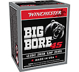 Image of Winchester BIG BORE 45 Colt 250 Grain Jacketed Soft Point Brass Pistol Ammunition