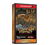 Image of Winchester COPPER IMPACT 7mm Remington Magnum 150 Grain Extreme Point Copper Brass Rifle Ammunition