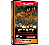 Image of Winchester Deer Season XP Copper Impact .270 130 Grain Copper Extreme Point Centerfire Rifle Ammunition