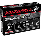 Image of Winchester DOUBLE X 12 Gauge 12 Pellets 3" Shotgun Buckshot Ammunition