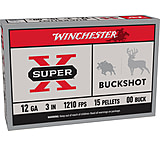 Image of Winchester SUPER-X SHOTSHELL 12 Gauge 15 Pellets 3" Shotgun Buckshot Ammunition
